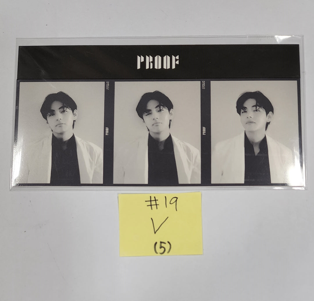 BTS "Proof" - Weverse Shop Pre-Order Benefit Photocard, 3 Cut Photo, Acrylic Frame Set, Game Card – Only one Purchase per each variation allowed!