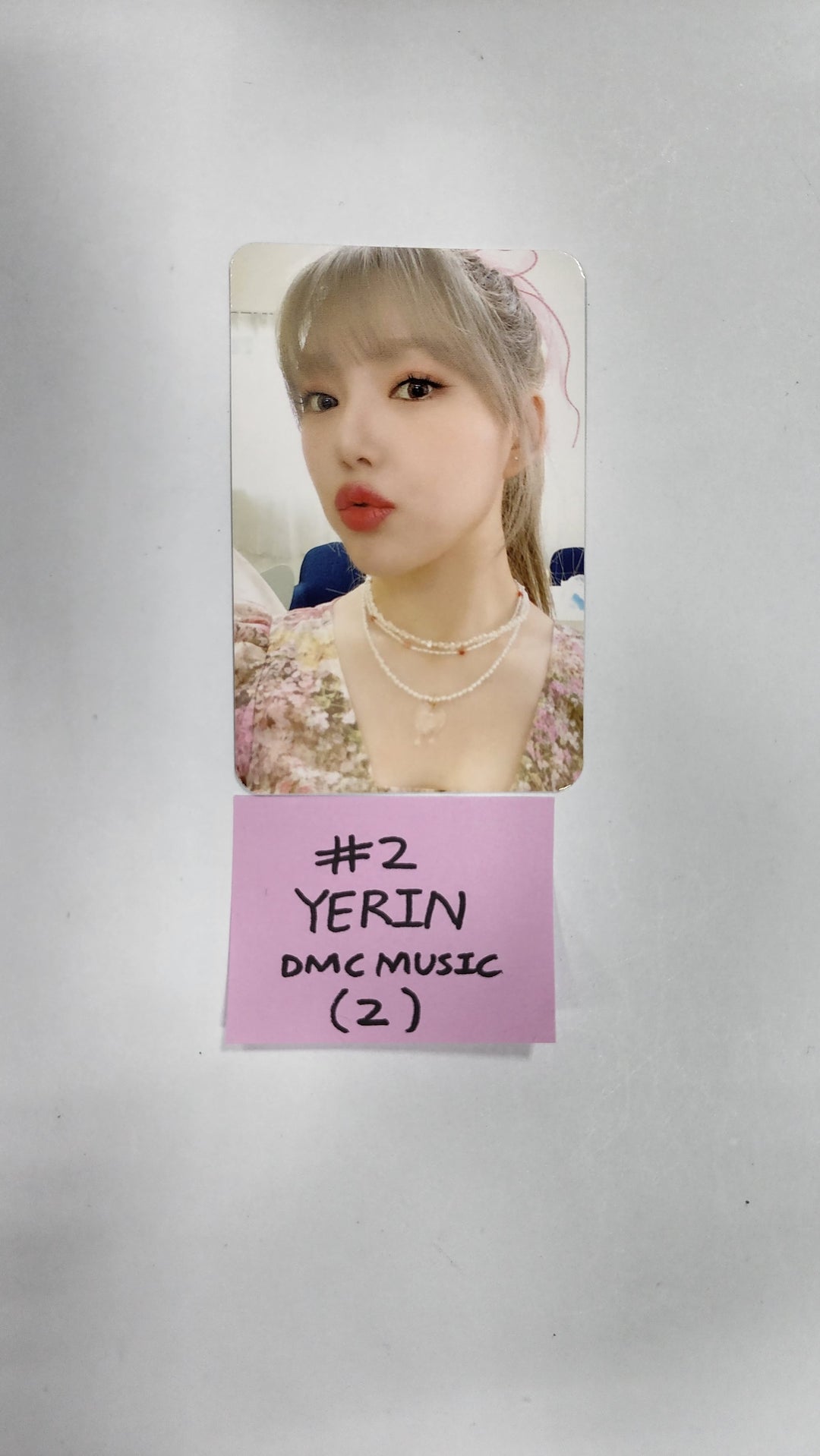 예린 'ARIA' 1st Mini - DMC 뮤직 팬사인회 이벤트 포토카드