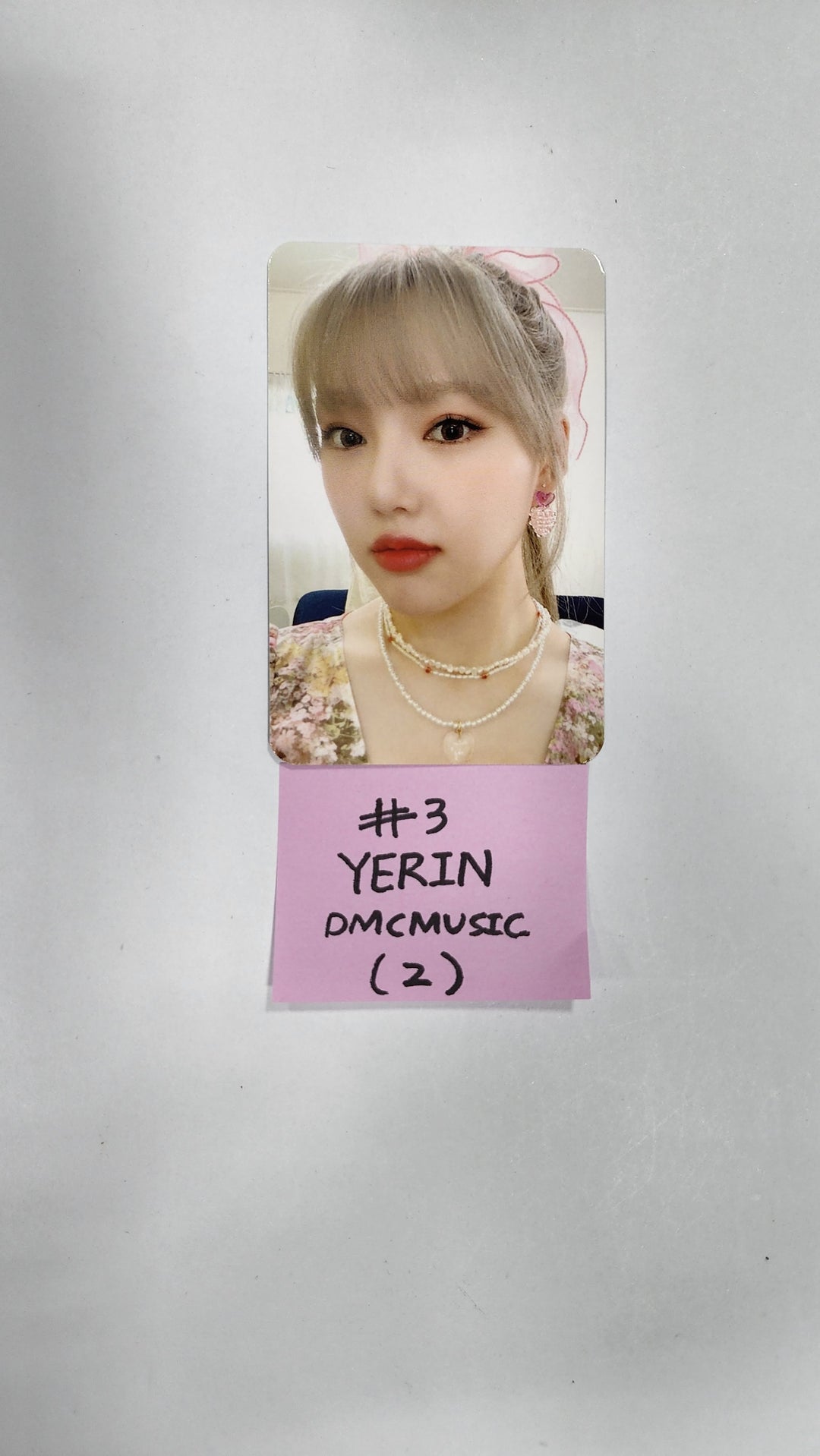 YERIN 'ARIA' 1st Mini - DMC Music Fansign Event Photocard