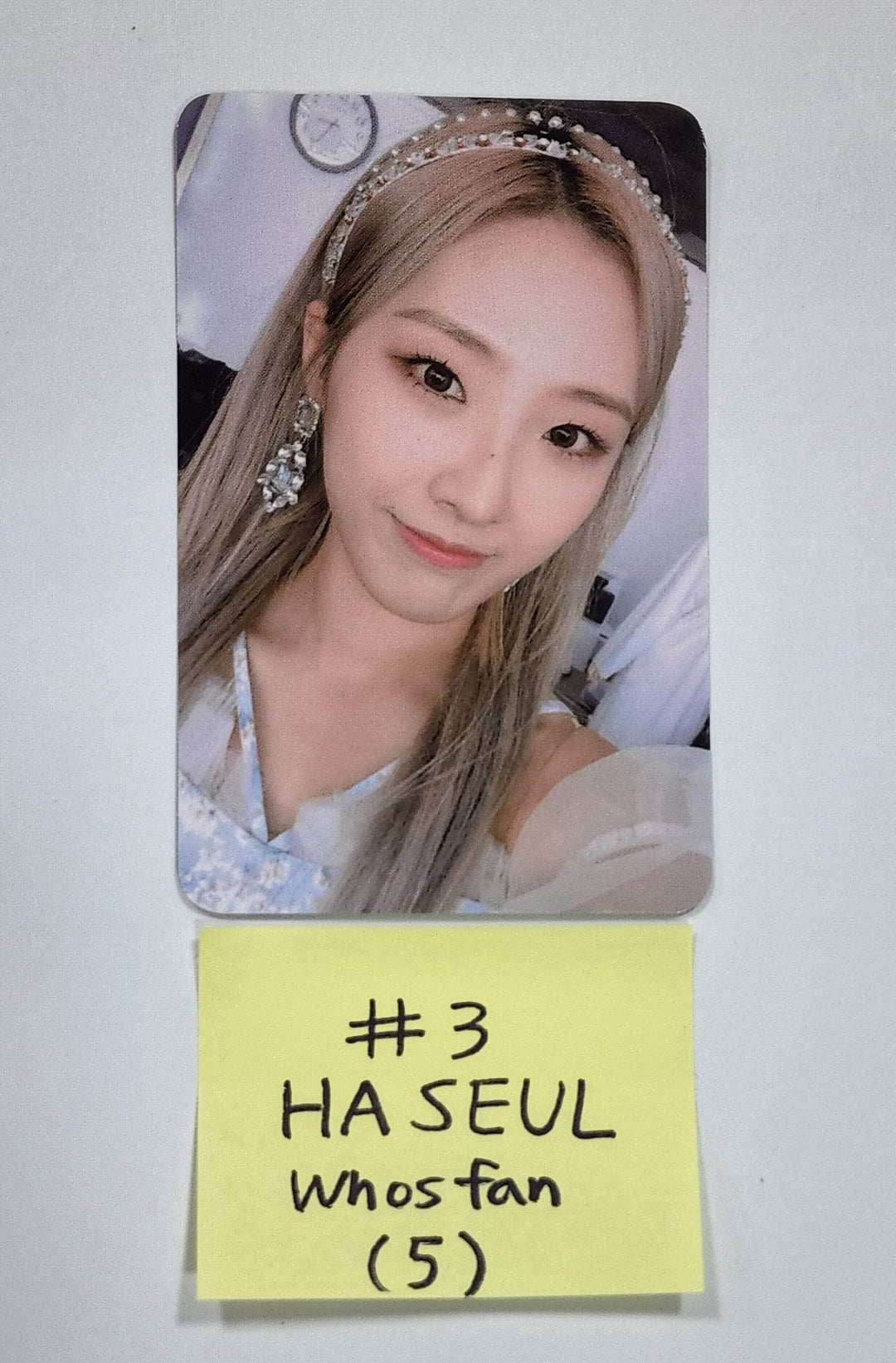 LOONA "Flip That" Summer Special Mini Album - Whos Fan Cafe Luckydraw Event Photocard, 4 x 6 Photo