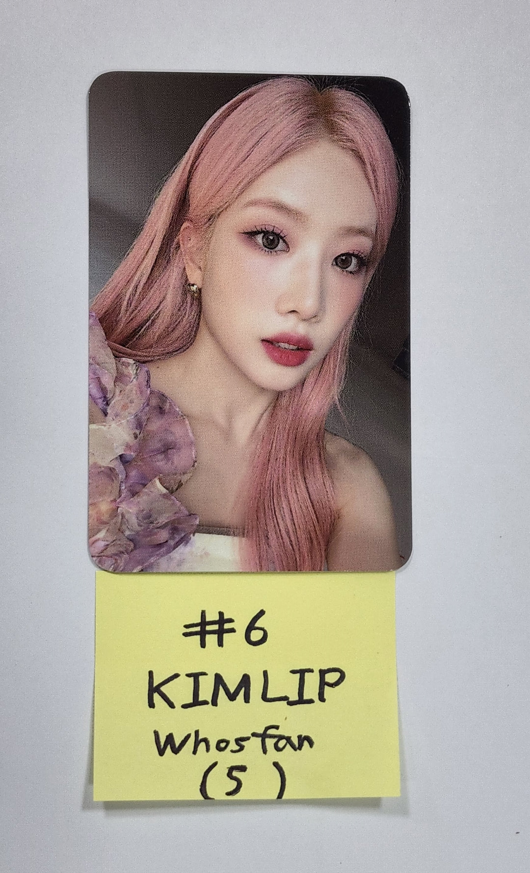 LOONA "Flip That" Summer Special Mini Album - Whos Fan Cafe Luckydraw Event Photocard, 4 x 6 Photo