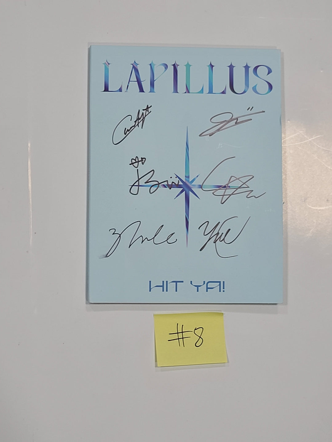 라필루스 "HIT YA!" 1st Digital Single Album - 친필 사인(싸인) 프로모 앨범