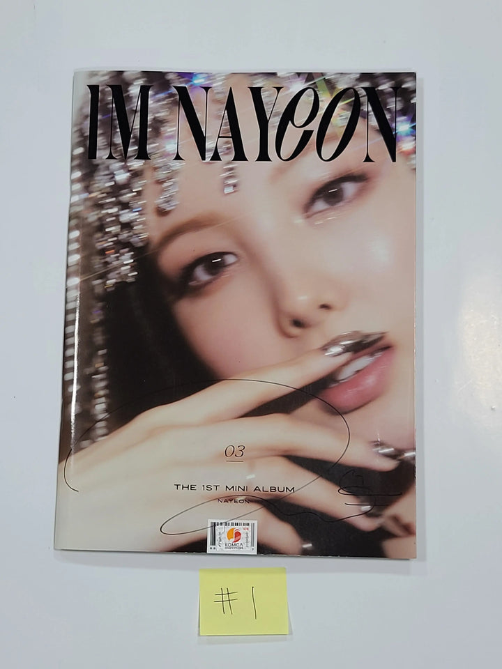 Nayeon "IM NAYEON" - Hand Autographed(Signed) Promo Album - HALLYUSUPERSTORE