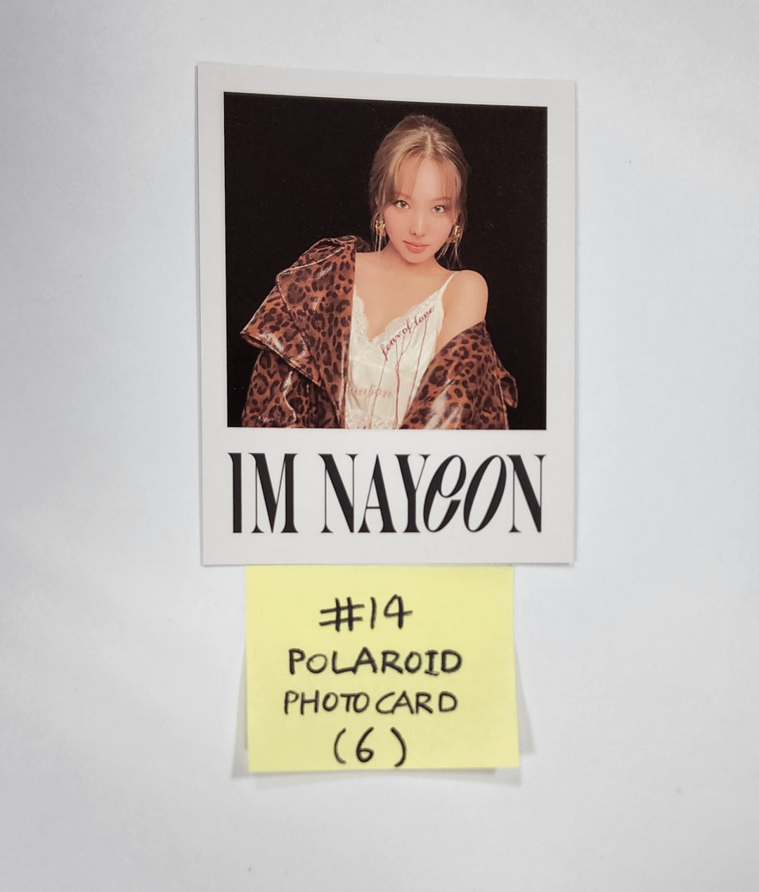 ナヨン「IM NAYEON」 - 公式フォトカード、名刺、ポラロイドフォトカード、ポストカード (22.06.30更新)