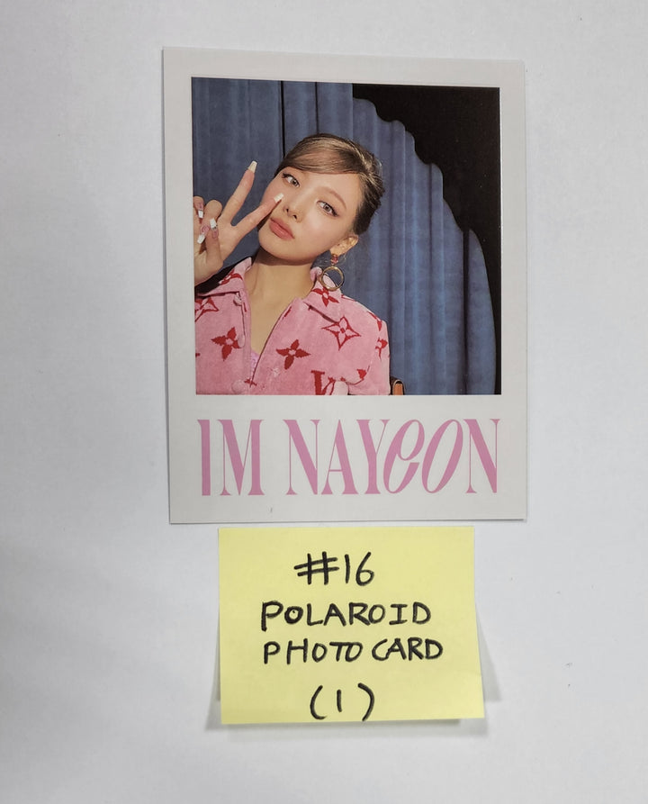 나연 "IM NAYEON" - 오피셜 포토카드, 명함, 폴라로이드 포토카드, 엽서 (22.06.30 업데이트)
