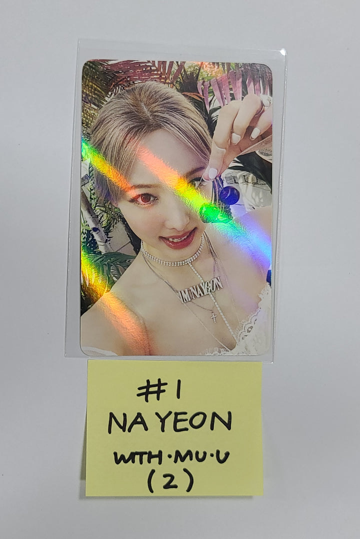 Nayeon "IM NAYEON" - Withmuu Pre-Order Benefit Hologram Photocard