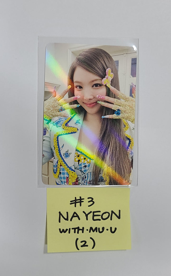나연 "IM NAYEON" - Withmuu 예약판매 혜택 홀로그램 포토카드