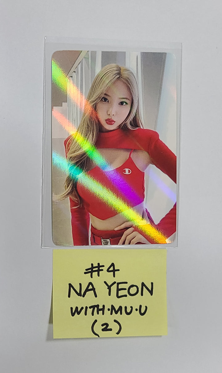 나연 "IM NAYEON" - Withmuu 예약판매 혜택 홀로그램 포토카드