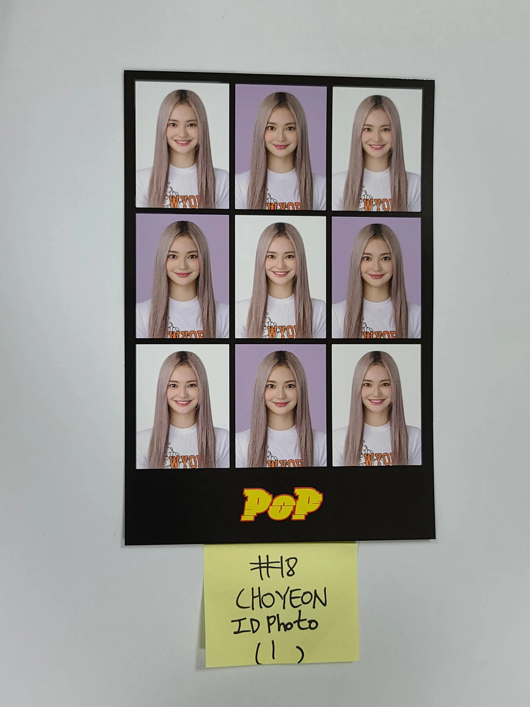 Bugaboo "POP" - Official Photocard, Photo Ticket, ID Photo