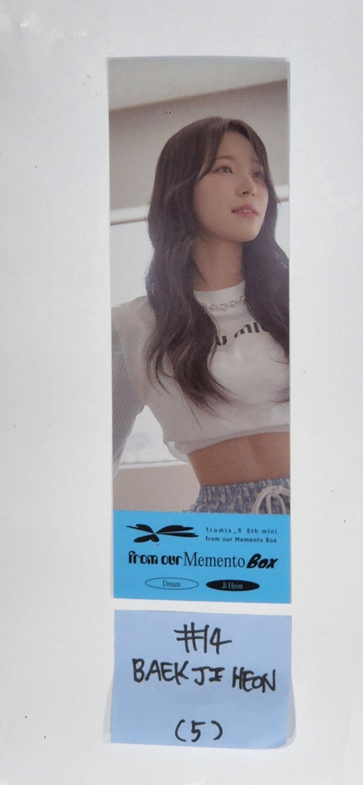 Fromis_9 "from our Memento Box" - Official Photo Ticket