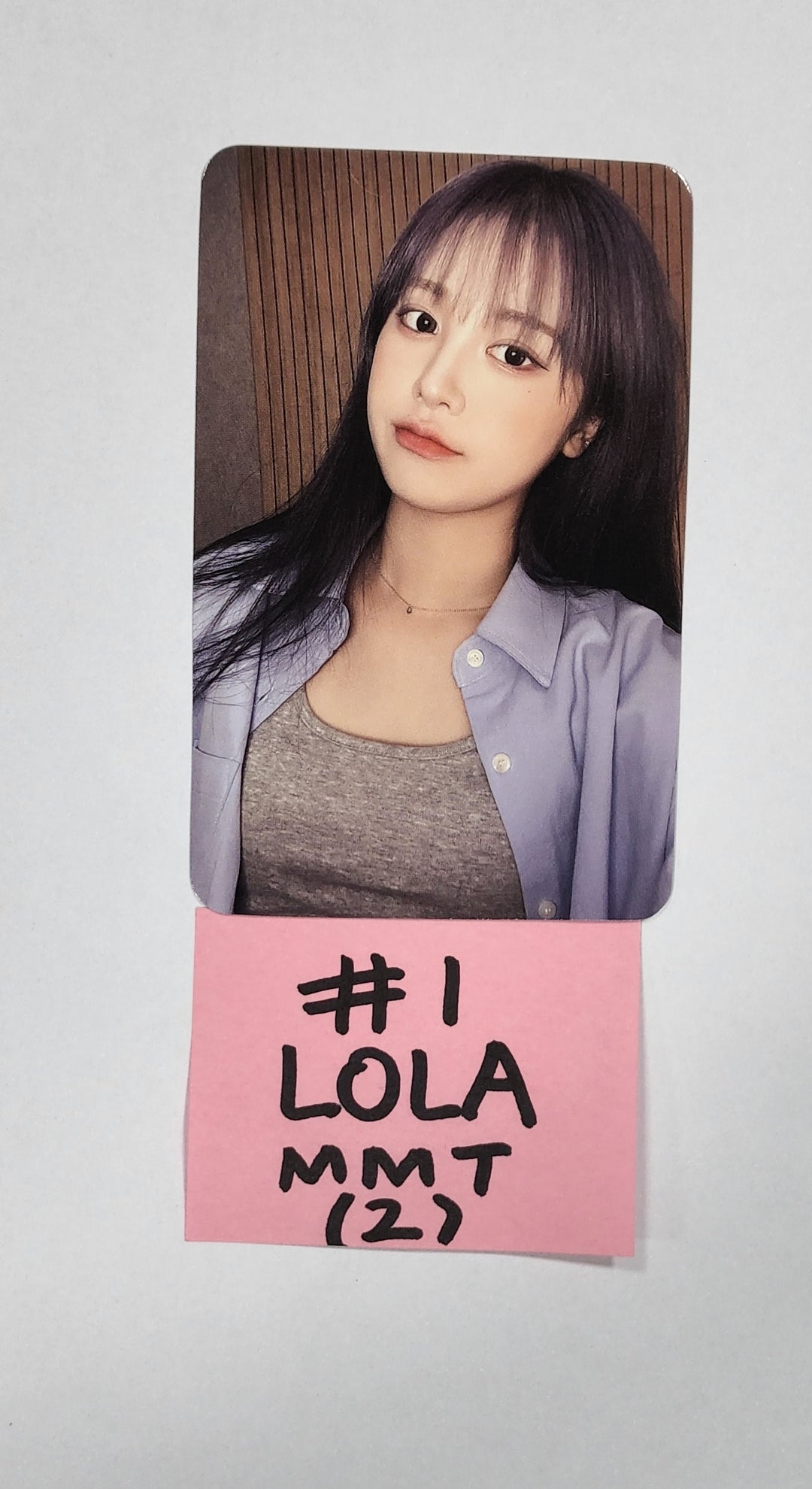 Pixy 'REBORN' - MMT Fansign Event Photocard