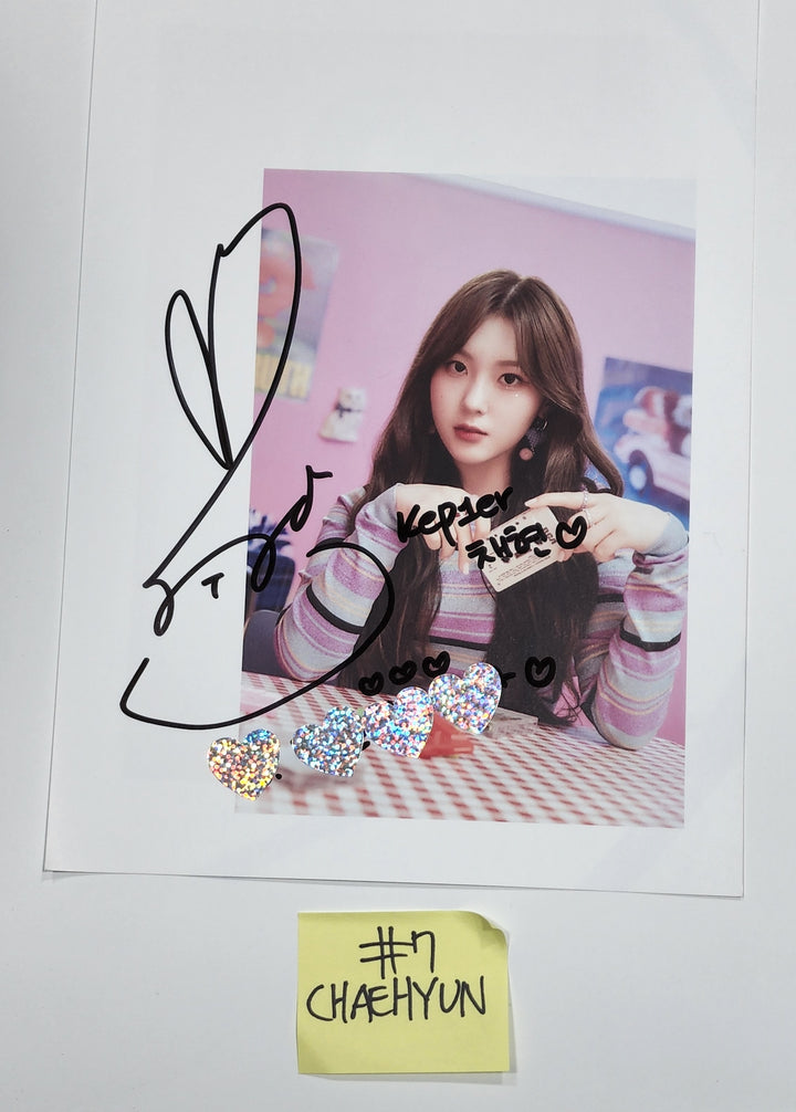 Kep1er “TroubleShooter” 3rd - A Cut Page From Fansign Event Album Photo