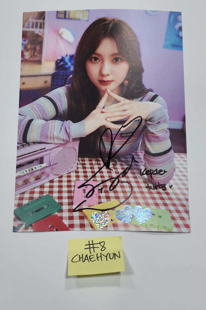 Kep1er “TroubleShooter” 3rd - A Cut Page From Fansign Event Album Photo