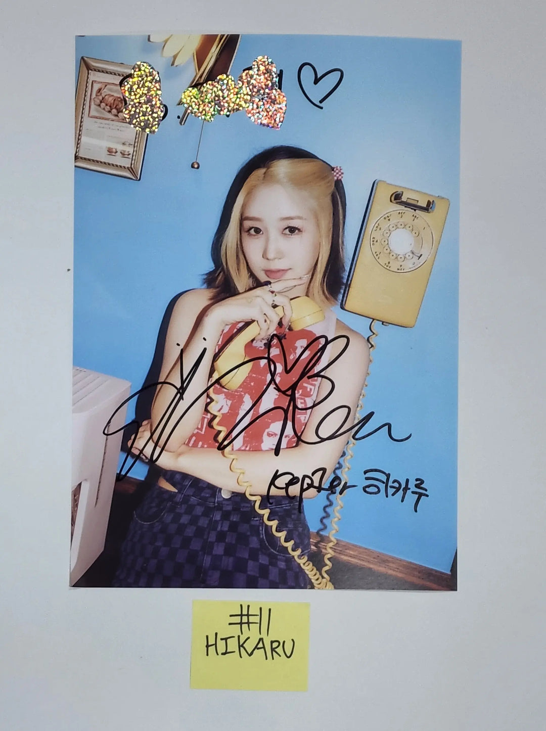 Kep1er “TroubleShooter” 3rd - A Cut Page From Fansign Event Album Photo - HALLYUSUPERSTORE