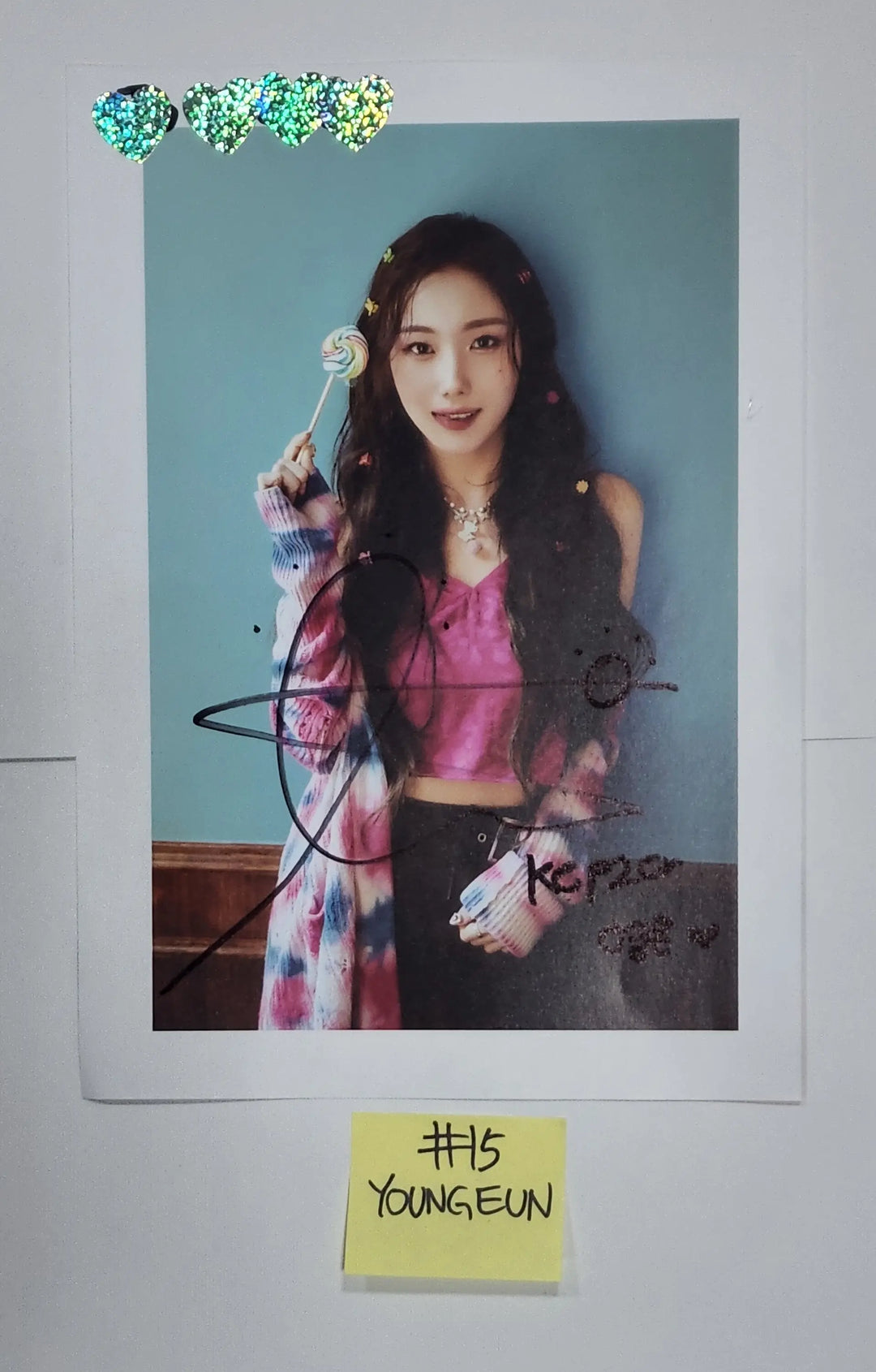 Kep1er “TroubleShooter” 3rd - A Cut Page From Fansign Event Album Photo - HALLYUSUPERSTORE