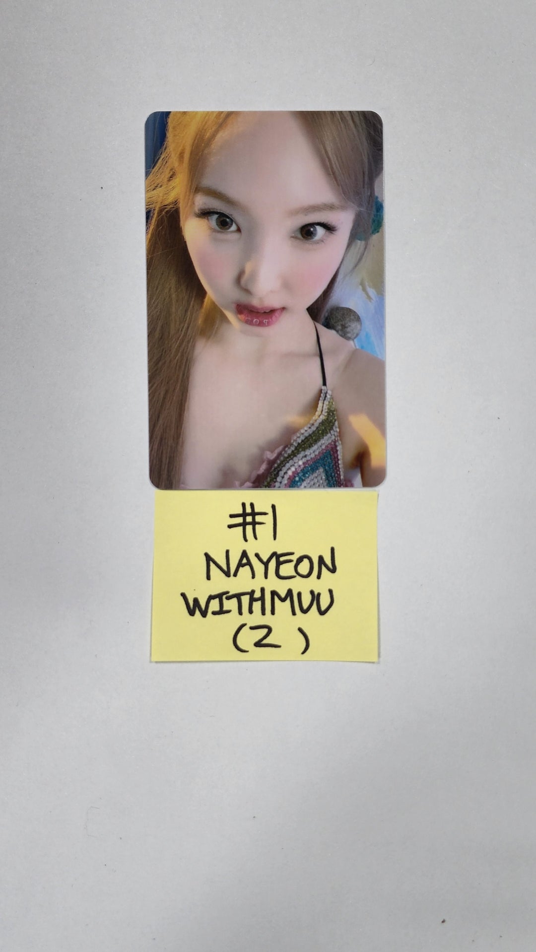 ナヨン「IM NAYEON」 - Withmuu ラッキードローイベント PVC フォトカード