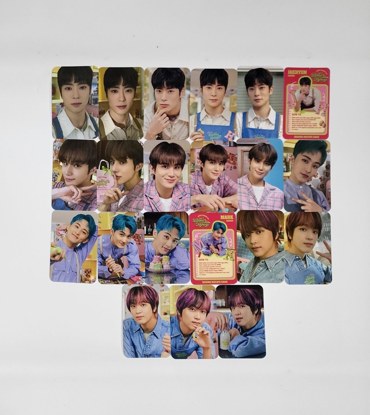 NCT127 'BAKER HOUSE' - Random Recipe Card Pack Photocard (2)