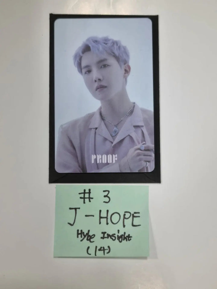 방탄소년단 "Proof" - Hybe Insight Event PVC 포토카드 ( 8/3 재입고 )