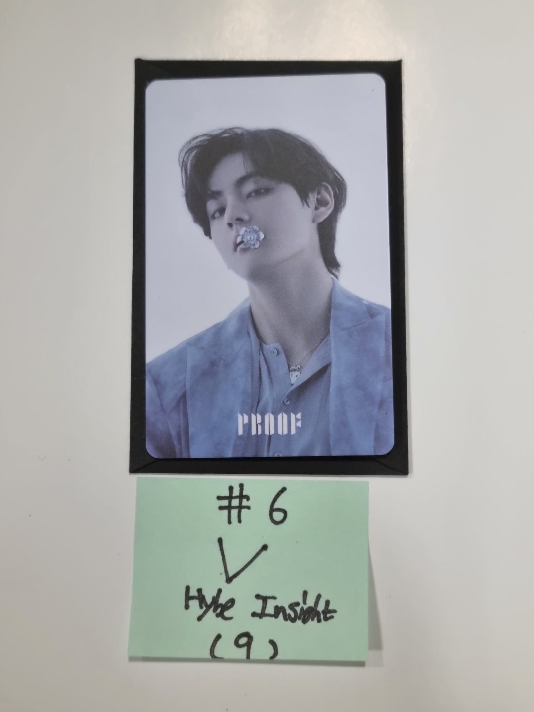 방탄소년단 "Proof" - Hybe Insight Event PVC 포토카드 ( 8/3 재입고 )