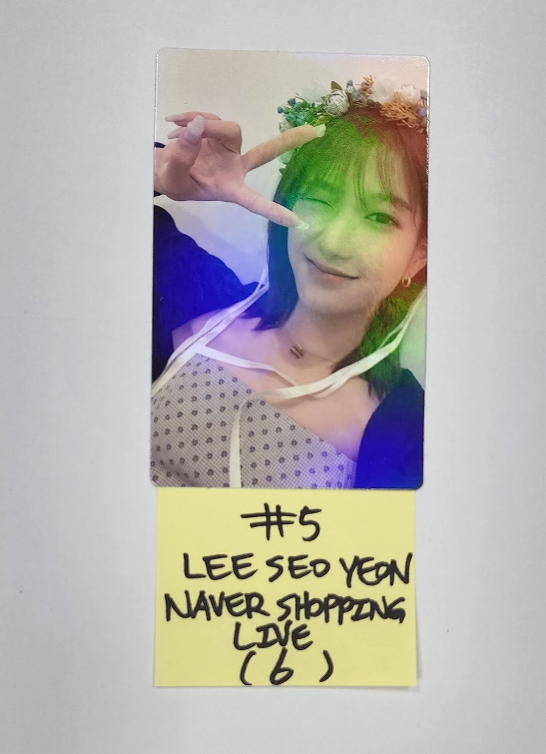Fromis_9 "from our Memento Box" - NAVER ショッピング ライブ Weverse Shop 予約特典フォトカード/ホログラムフォトカード