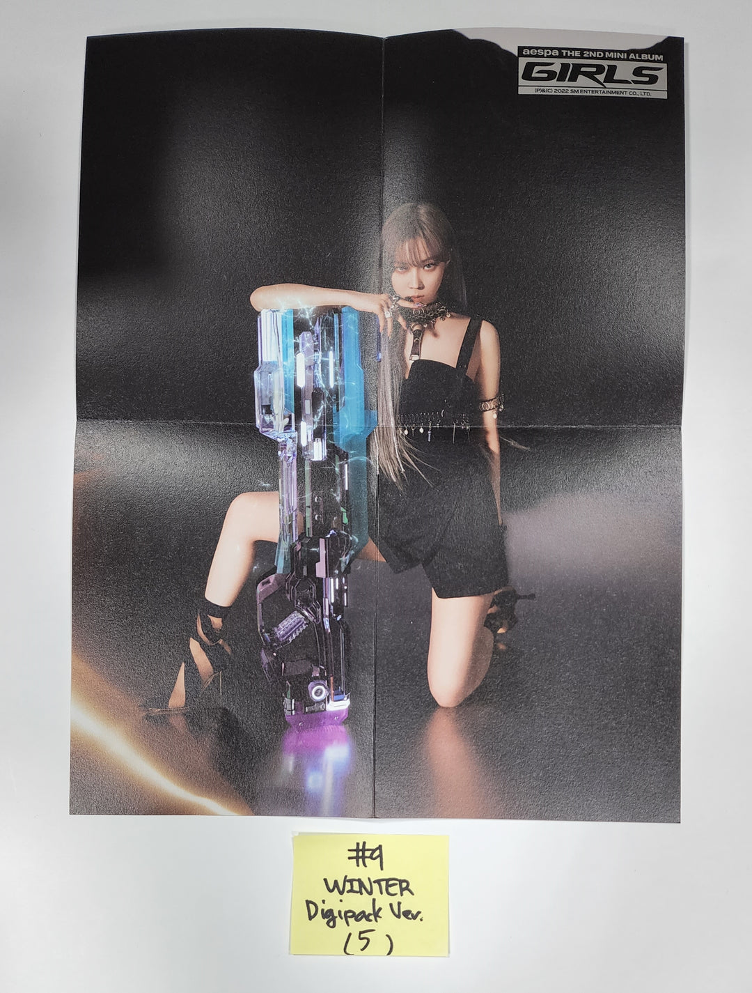 Aespa 'Girls' 2nd Mini - Official Photocard [Digipack Ver.]