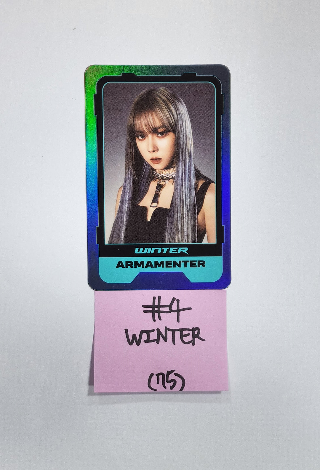 Aespa 'Girls' 2nd Mini - Official Photocard [Real World ver, KWANGYA ver]