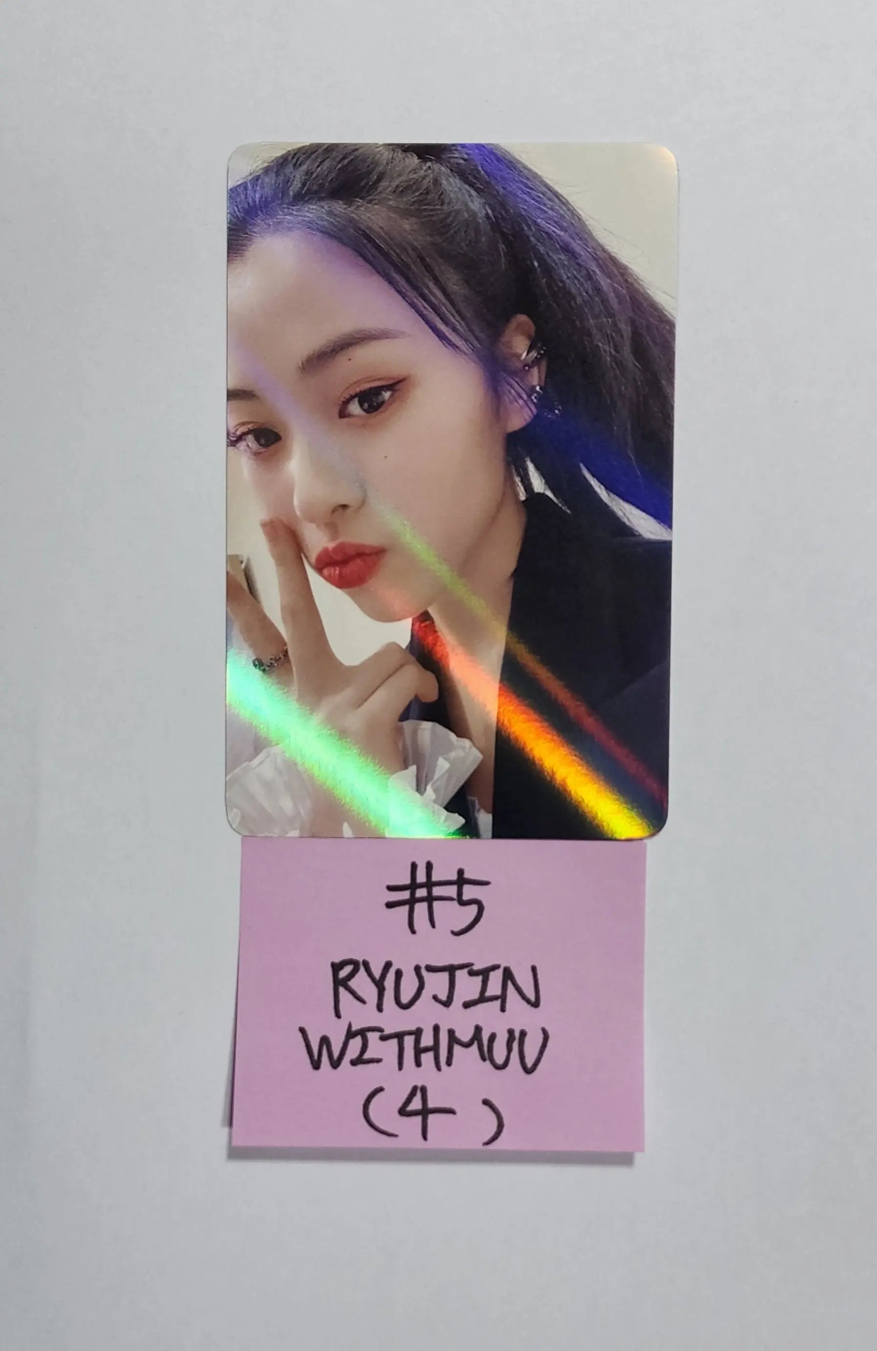 ITZY 'CHECKMATE' - Withmuu Pre-Order Benefit Hologram