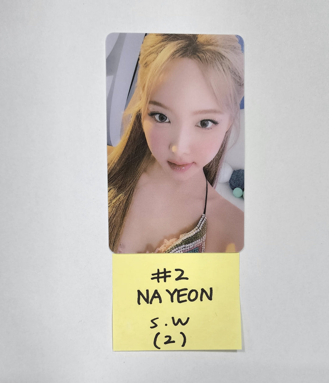 Nayeon "IM NAYEON" - Soundwave Lucky Draw Event Photocard, Postcard