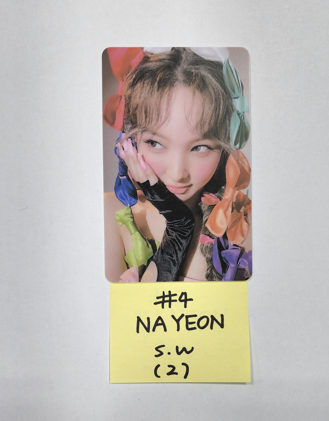 Nayeon "IM NAYEON" - Soundwave Lucky Draw Event Photocard, Postcard