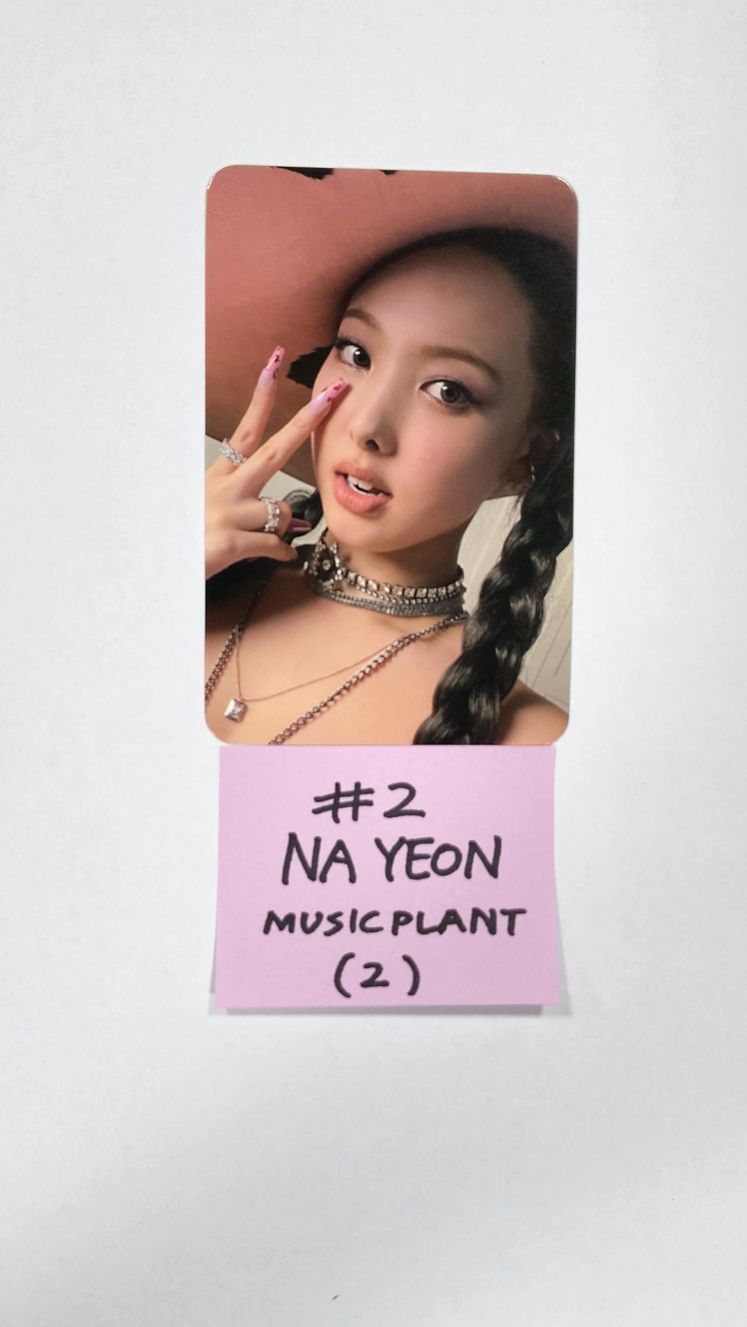 ナヨン「IM NAYEON」 - Music Plant 抽選イベントフォトカード、2カット写真