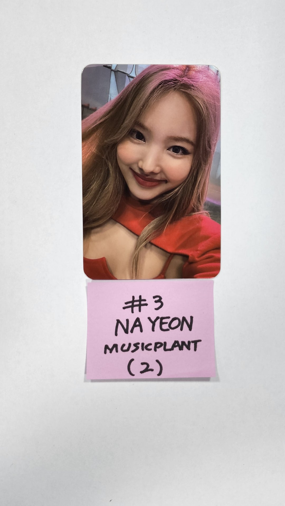 Nayeon "IM NAYEON" - Music Plant Lucky Draw Event Photocard, 2 Cut Photo