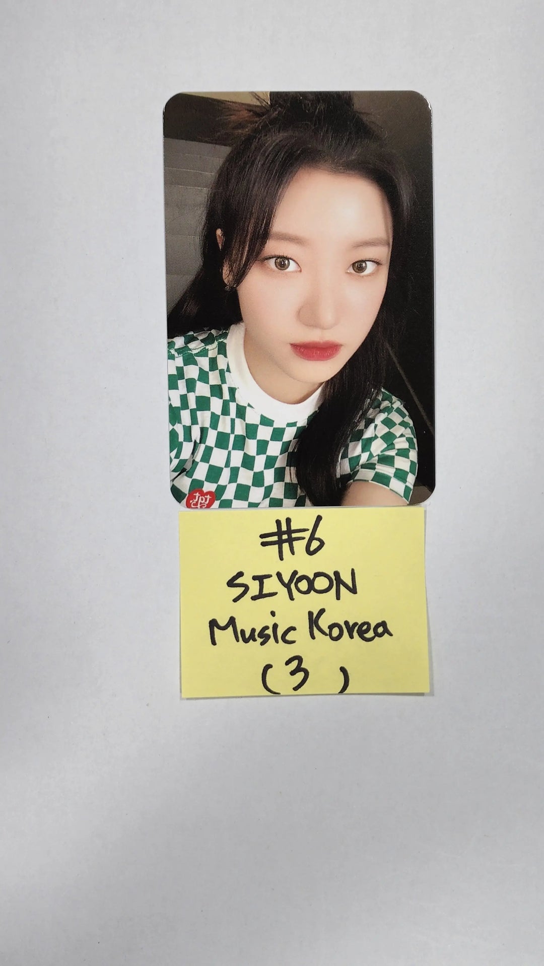 Billlie 'track by YOON: 팥빙수' - Music Korea Fansign Event Photocard