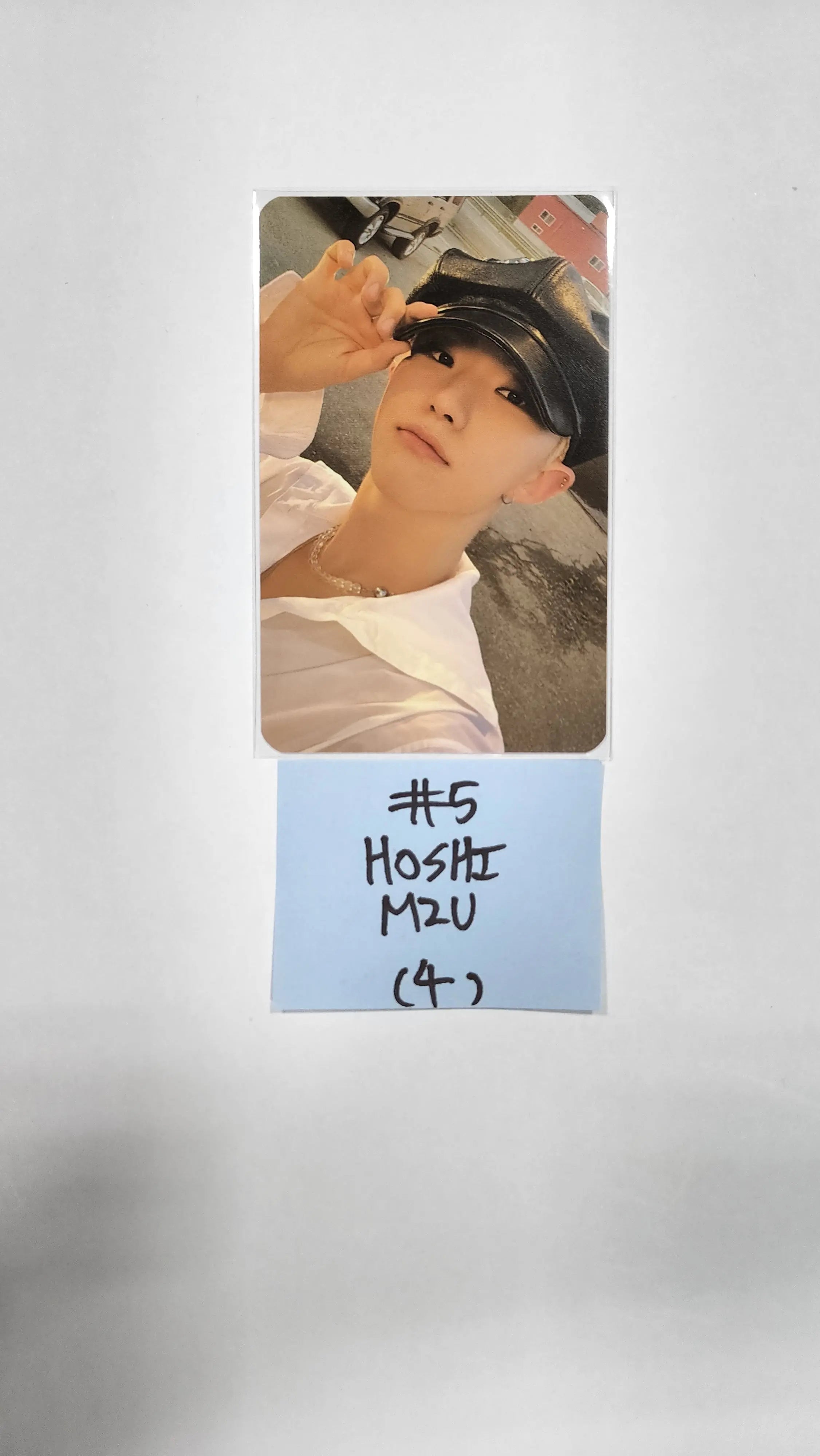 SEVENTEEN HOSHI SECTOR 17 M2U order LUCKY DRAW PHOTOCARD