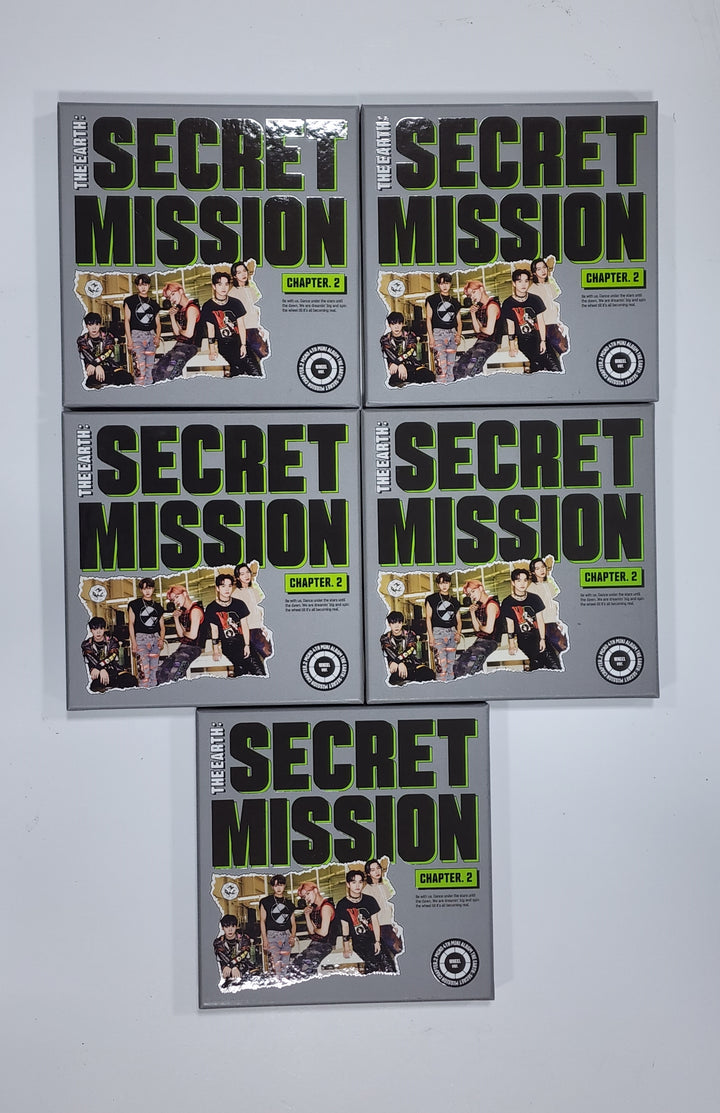 MCND 'THE EARTH : SECRET MISSION Chapter.2' - Hello82 Hand Autographed(Signed) Album