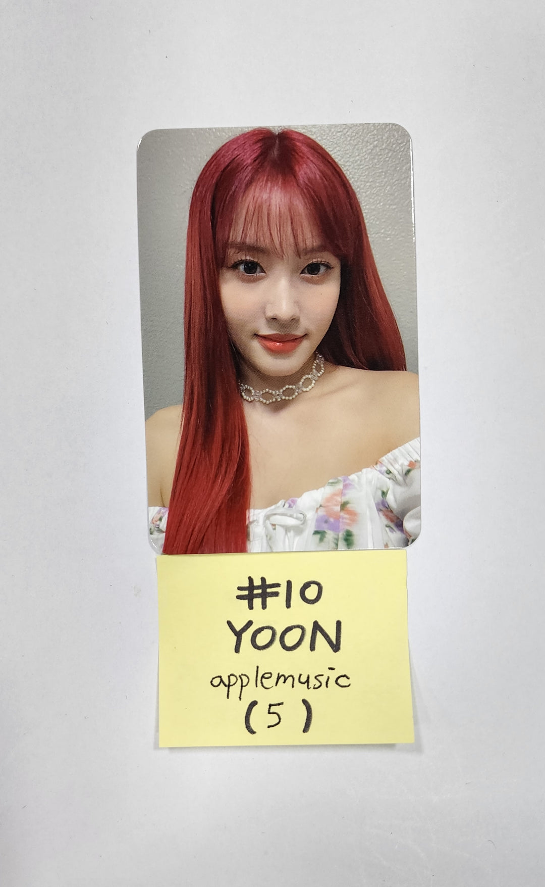 StayC 'WE NEED LOVE' - Apple Music Lucky Draw Event Photocard
