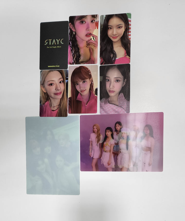 StayC 'WE NEED LOVE' - Weverse Shop Pre-order Benefit Postcard