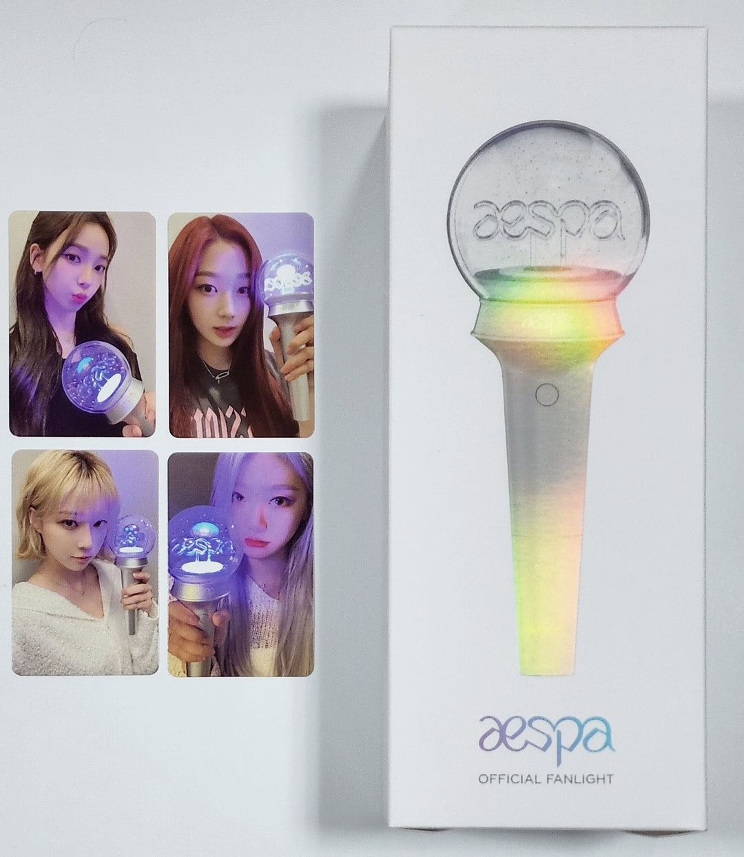 Aespa – Official FanLight + SM Town Benefit ( New / Sealed )