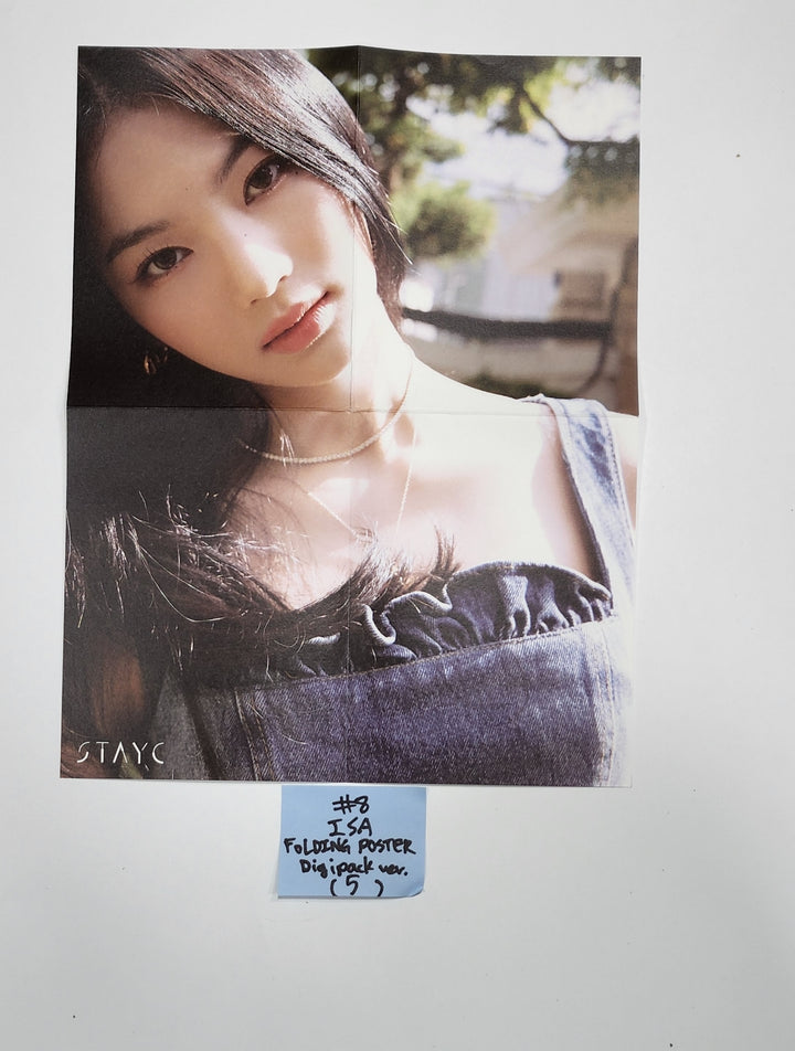 StayC 'WE NEED LOVE' - Official Photocard, Folding Poster [Digipack Ver]
