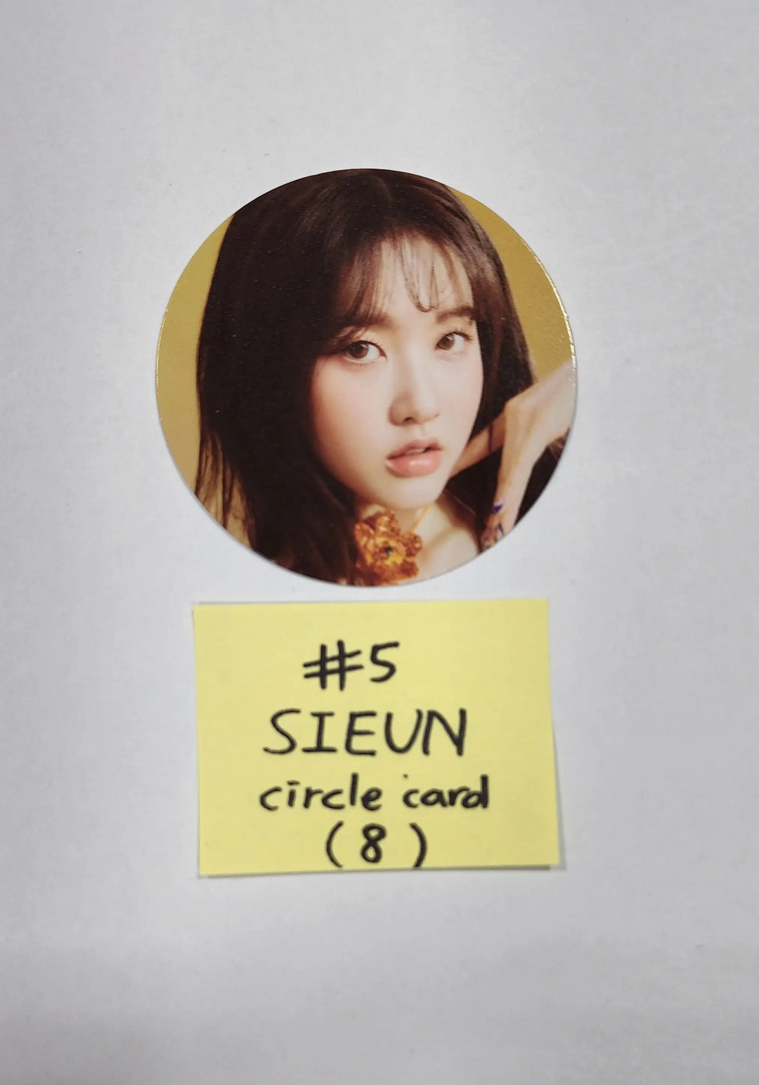 StayC 'WE NEED LOVE' - Official Photocard, Circle Card [Love Ver, Power Ver]