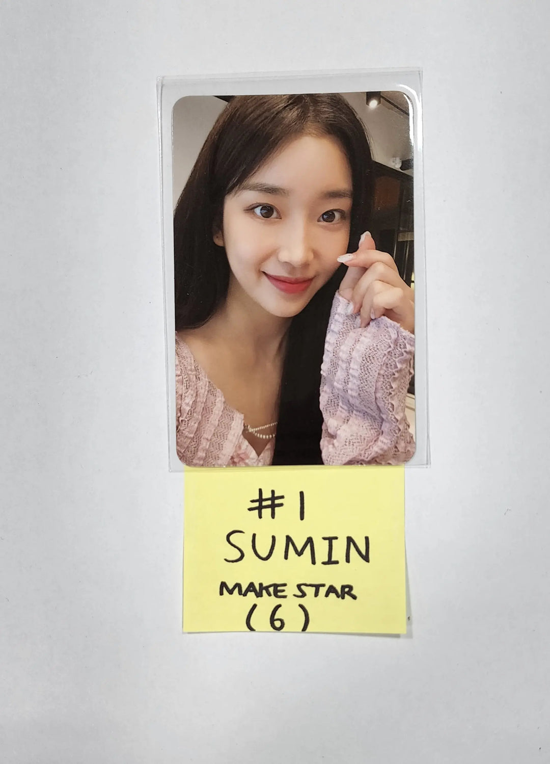 StayC 'WE NEED LOVE' - Makestar Fansign Event Photocard - HALLYUSUPERSTORE