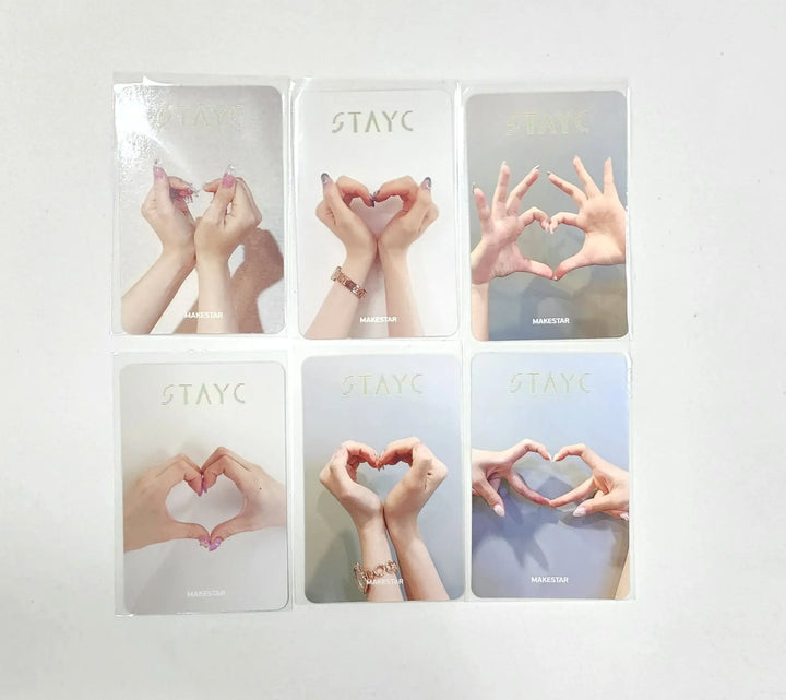 StayC 'WE NEED LOVE' - Makestar Fansign Event Photocard - HALLYUSUPERSTORE
