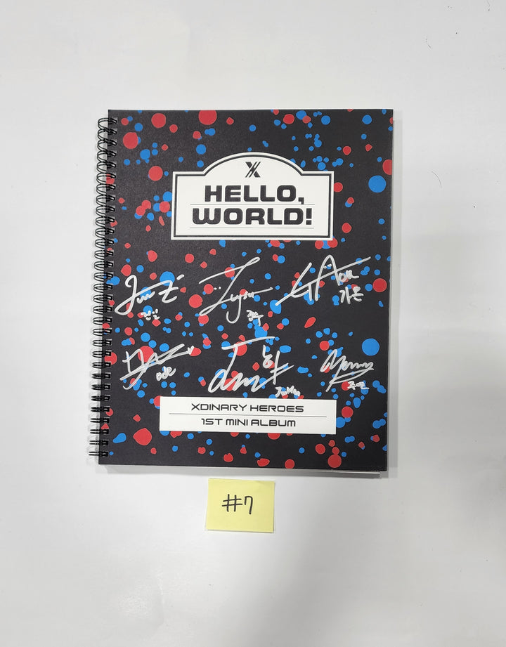 Xdinary "Hello, world!" - Hand Autographed(Signed) Promo Album