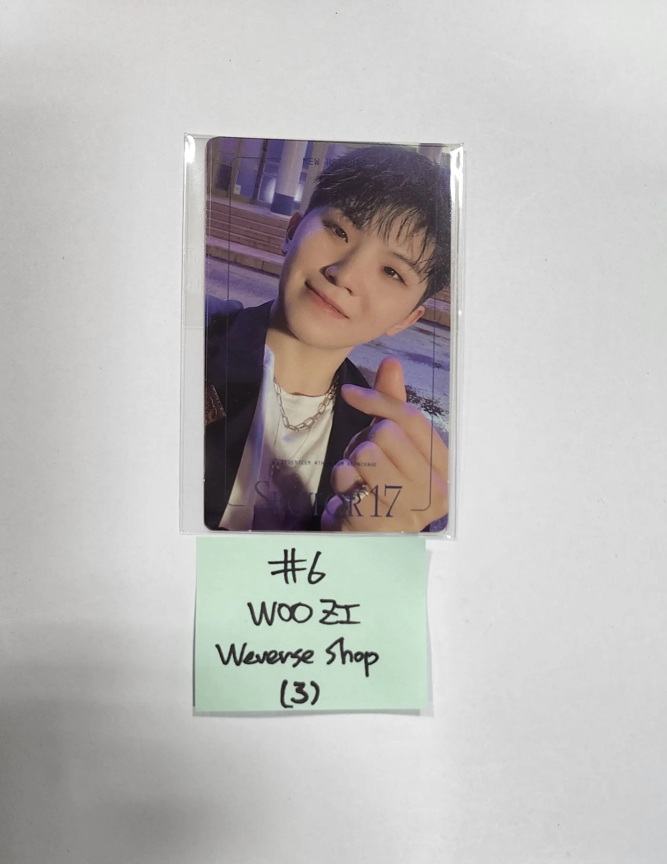 SEVENTEEN 'SECTOR 17' 4th Album Repackage - Weverse Shop Pre-Order Benefit  Photocard