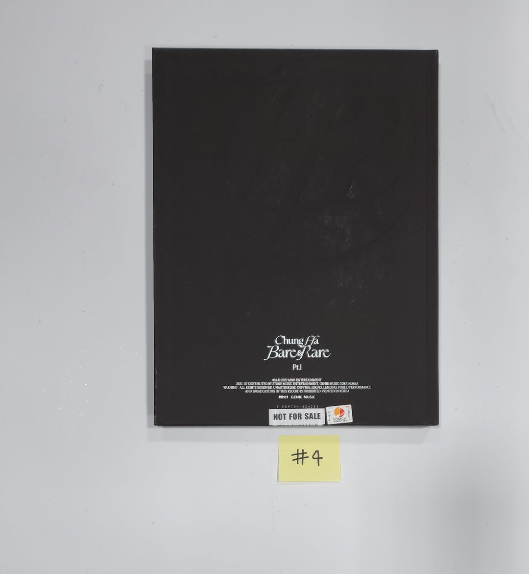 Chung Ha 'Bare&Rare Pt.1' - Hand Autographed(Signed) Promo Album
