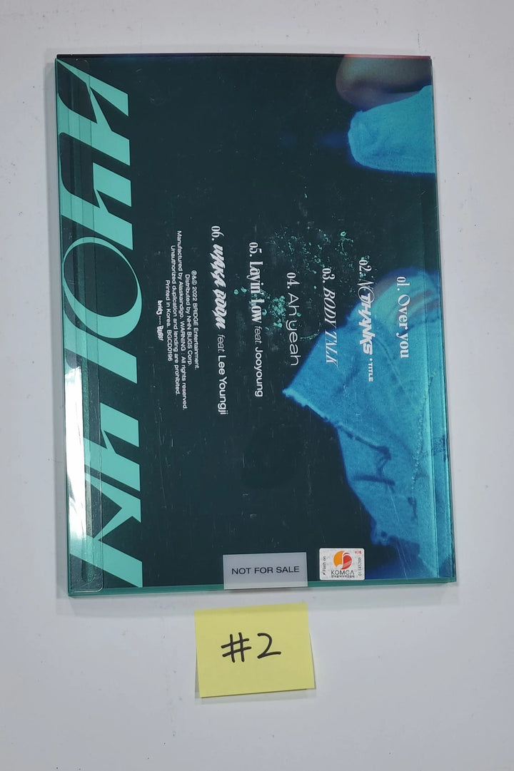 HYOLYN "ICE" - Hand Autographed(Signed) Promo Album - HALLYUSUPERSTORE
