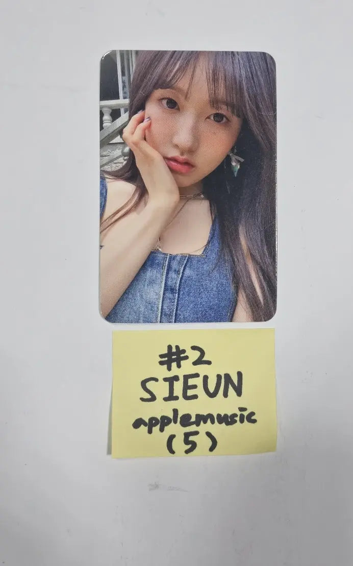 StayC 'WE NEED LOVE' - Apple Music Fansign Event Photocard
