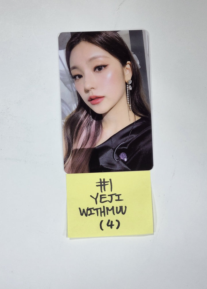 ITZY 'CHECKMATE' - Withmuu Lucky Draw Event PVC Photocard, Polaroid Type Photocard - HALLYUSUPERSTORE