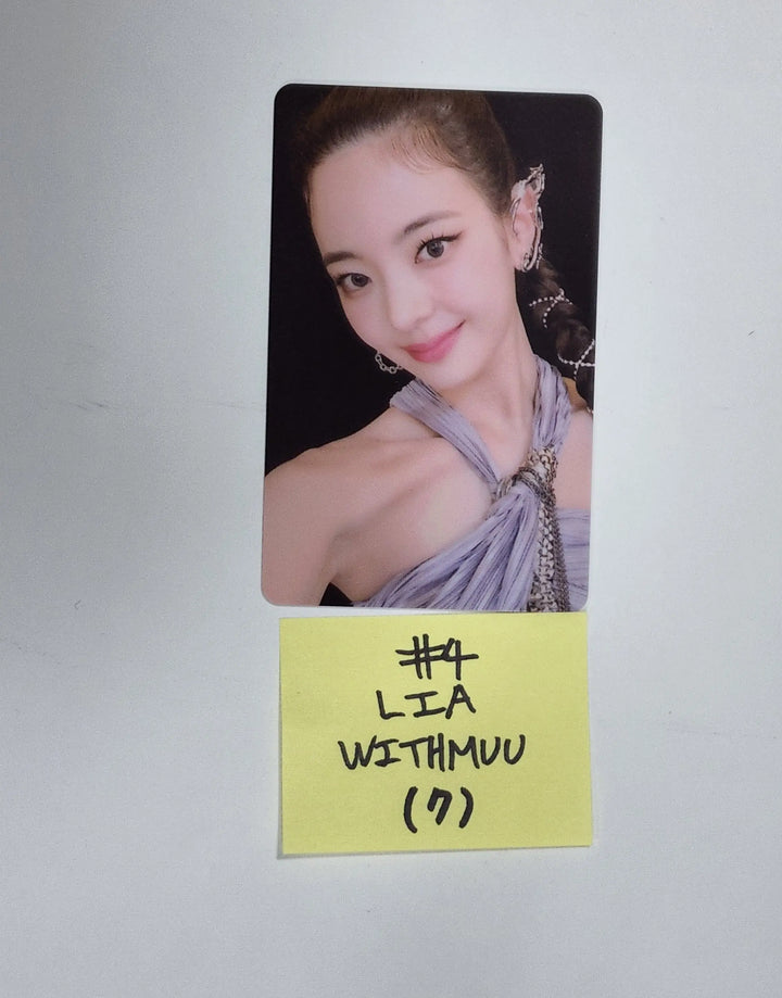 ITZY 'CHECKMATE' - Withmuu Lucky Draw Event PVC Photocard, Polaroid Type Photocard