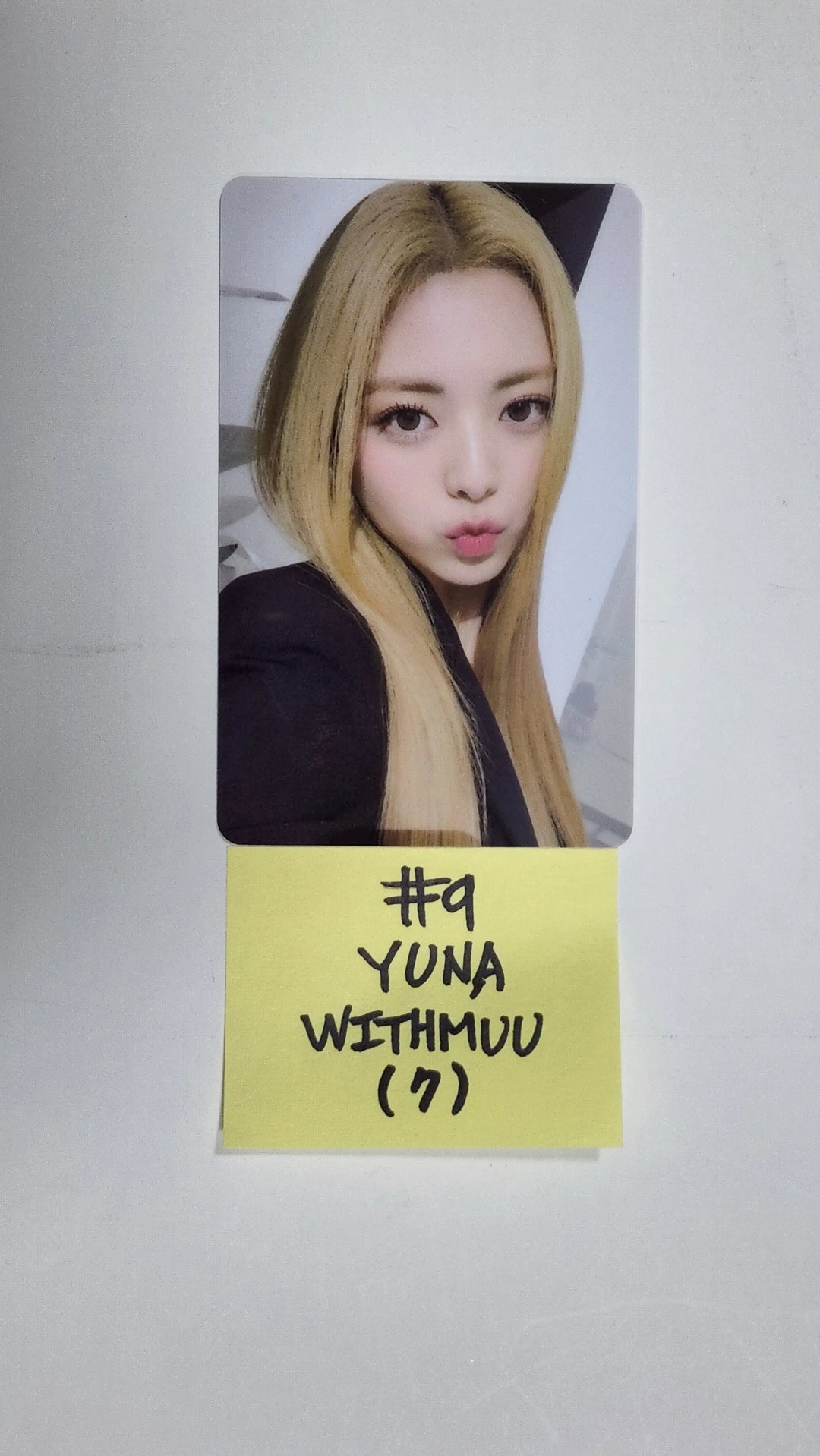 ITZY 'CHECKMATE' - Withmuu Lucky Draw Event PVC Photocard, Polaroid Type Photocard