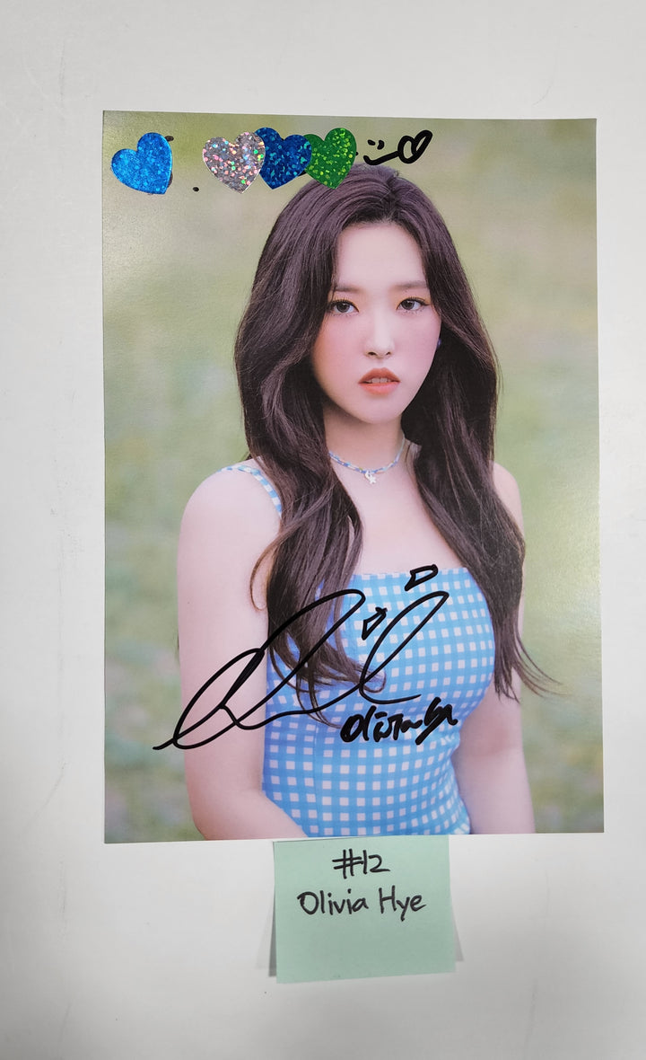 Loona "Flip That" - A Cut Page From Fansign Event Albums